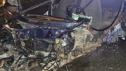 Afyonkarahisar'da bariyere çarpan otomobilin sürücüsü öldü