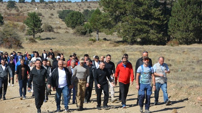 Demirci'de Dünya Yürüyüş Günü etkinliği düzenlendi