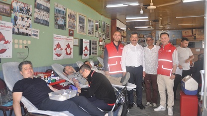 Ödemiş'te kan bağışı etkinliği düzenlendi