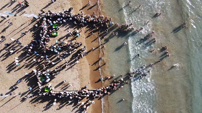 Muğla'da tedavileri tamamlanan deniz kaplumbağaları Cumhuriyet'in 102. yılı kapsamında denizle buluştu