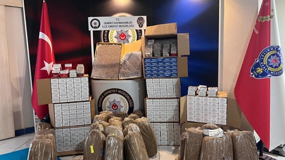 Demirci'de kaçakçılık yaptığı belirlenen şüpheli yakalandı