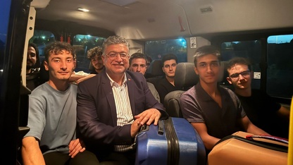 Kütahya’da rektör öğrencileri otogarda karşıladı