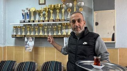 "Kuşçu çaycı"nın posta güvercinleri 5 yılda 25 kupa kazandırdı