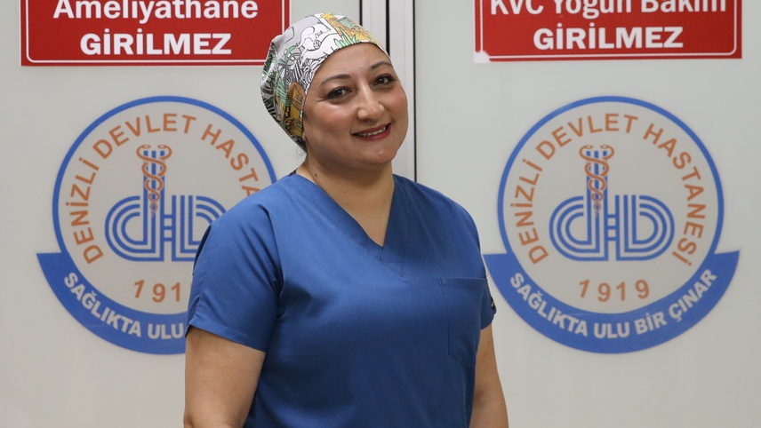 Erken teşhisle kanseri yenen hemşire, mesleğini severek sürdürüyor