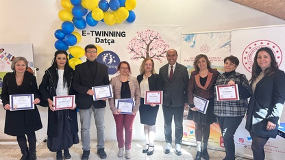 Datça'da eTwinning projesi ödül töreni düzenlendi