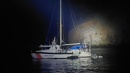 Fethiye açıklarında 35 düzensiz göçmen yakalandı
