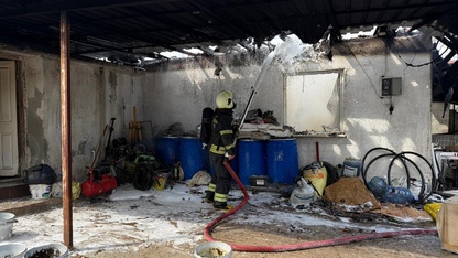 Muğla'da çıkan yangında tek katlı ev kullanılamaz hale geldi