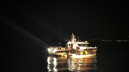 İzmir'de 35 düzensiz göçmen kurtarıldı, 14 düzensiz göçmen yakalandı