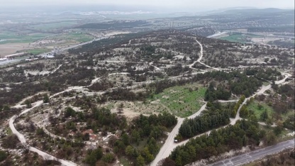 AK Parti heyeti Kütahya'ya yapılacak yeni hastane alanını inceledi