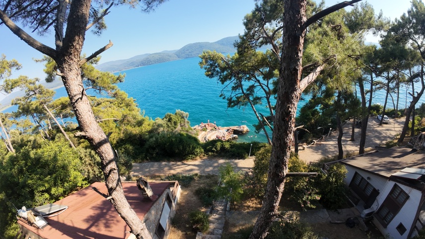 Muğla'da Akyaka Gökova Orman Kampı'na tatilci ilgisi