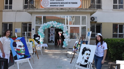 Germencik'te bilim fuarı açıldı