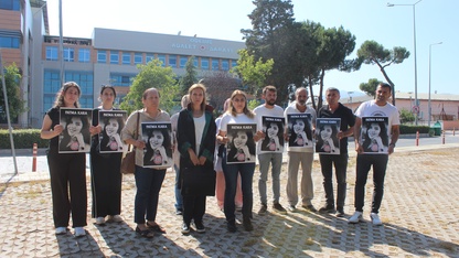 İzmir'de eski kız arkadaşını öldüren sanığa "tehdit" ve "hakaret" suçlarından 9 ay hapis cezası verildi