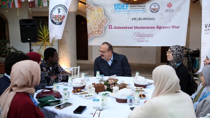 Aydın'da uluslararası öğrenciler iftarda buluştu