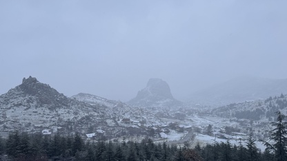 Afyonkarahisar'da kar etkili oluyor