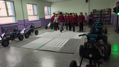 Kütahya'da çocuklara trafik eğitimi verildi