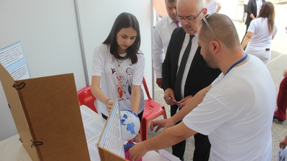 Ödemiş'te öğrenci projeleri sergilendi