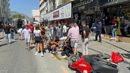 Aydın’da motosikletin çarpması sonucu yaralanan kadın hastanede öldü