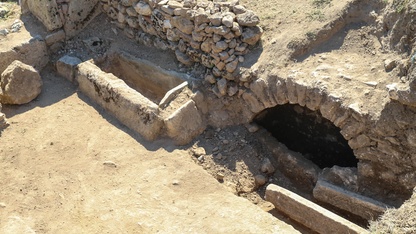 Sebaste Antik Kenti'nde Orta Bizans Dönemi'ne ait 9 mezar bulundu