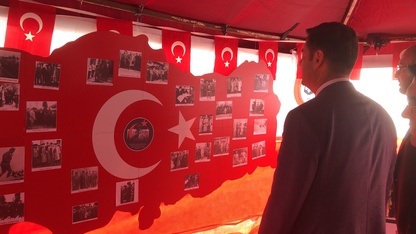 Germencik'te Atatürk fotoğrafları sergisi açıldı