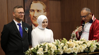 Denizli'de nikah salonlarında "25.05.2025" yoğunluğu yaşandı