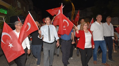 Germencik'te 15 Temmuz Demokrasi ve Milli Birlik Günü etkinlikleri düzenlendi