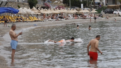 Muğla sahillerinde güneşli hava yoğunluğu