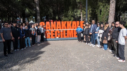 İzmir Cumhuriyet Başsavcılığı'ndan "Bir Destandır Çanakkale" gezisi