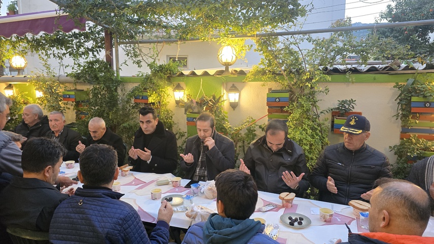 Datça'da esnaftan 400 kişilik iftar