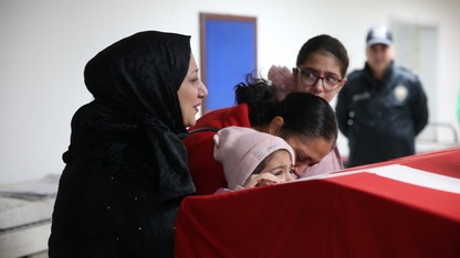 Aydın'da hayatını kaybeden gazi emekli polisin cenazesi memleketine gönderildi