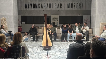 Arpist Güneş Hızlılar 25. Afyonkarahisar Klasik Müzik Festivali'nde resital verdi