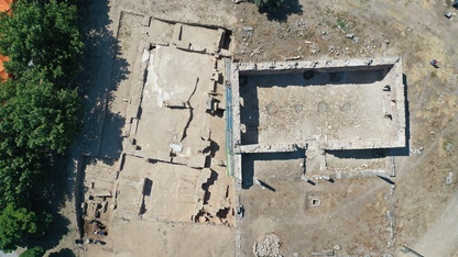 Aydın'daki Magnesia Antik Kenti'nin bilinmeyen yapısı gün ışığına çıkartılıyor