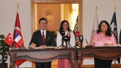 Muğla ile Fransa'nın Bastia Belediyesi arasında kültürel iş birliği anlaşması imzalandı