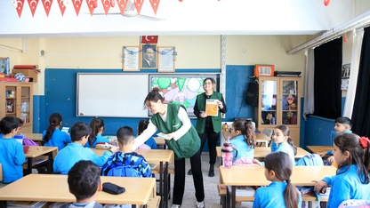 Manisa'da okullarda "Yeşilay" anlatıldı