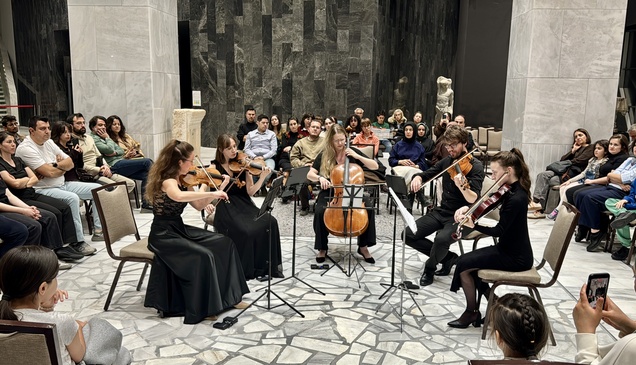 25. Afyonkarahisar Klasik Müzik Festivali'nde Çekyalı grup konser verdi