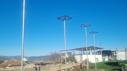 Muğla'da leylekler için yuva alanları yapıldı