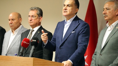 AK Parti Genel Başkan Yardımcısı ve Parti Sözcüsü Ömer Çelik, Muğla'da açıklamada bulundu: (2)