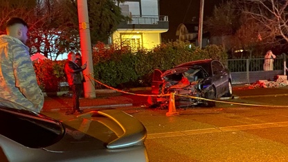 Denizli'de otomobille çarpışan elektrikli bisikletin sürücüsü öldü