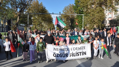 Bursa ve Kütahya'da İsrail'in Küresel Sumud Filosu'na saldırıları protesto edildi