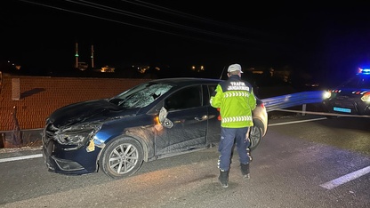 Uşak'ta otomobilin çarptığı 3 yaya öldü