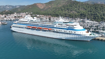 "Astoria Grande" kruvaziyeri Marmaris'e 868 turist getirdi
