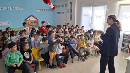 Bodrum'da anaokulu öğrencilerine sıfır atık eğitimi verildi