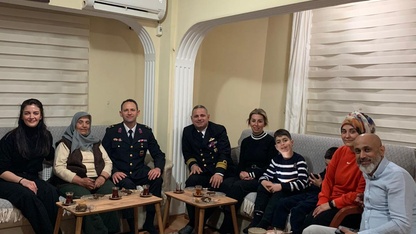 Muğla'da kurum müdürlerinden şehit yakınları ve gazilere ziyaret