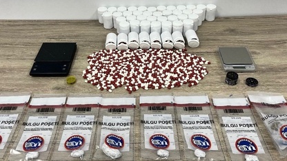 Denizli'de uyuşturucu operasyonunda yakalanan 6 şüpheli tutuklandı