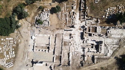 Stratonikeia'nın ihtişamlı kütüphanesi ayağa kaldırılıyor