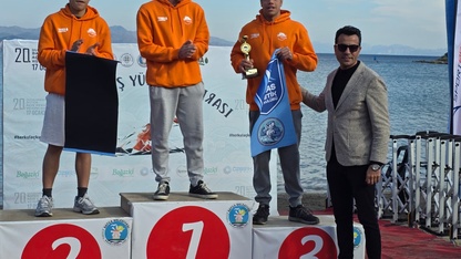 20. Uluslararası Datça Açık Deniz Kış Yüzme Maratonu yapıldı