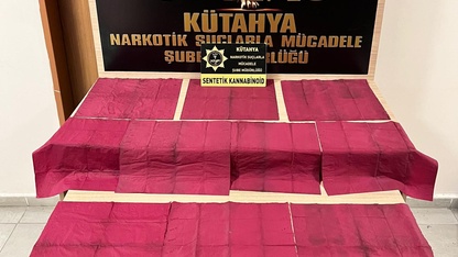 Kütahya'da uyuşturucu operasyonunda yakalanan 2 zanlı tutuklandı