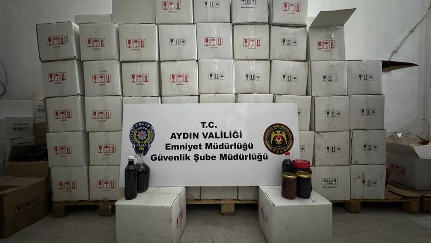 Aydın'da sahte gıda operasyonunda 3 şüpheli yakalandı