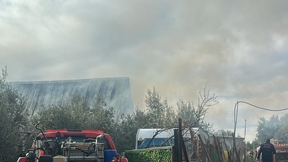 Fethiye'de çıkan yangında bungalov kullanılamaz hale geldi