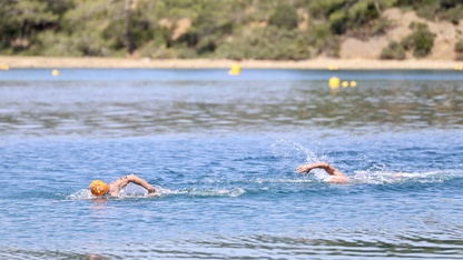 Fethiye'de Uluslararası Göcek Açık Su Yüzme Yarışması sona erdi