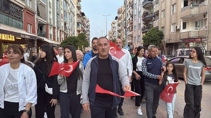 Aydın'da fener alayı düzenlendi